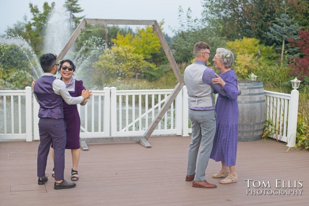 Seattle summer same-sex wedding