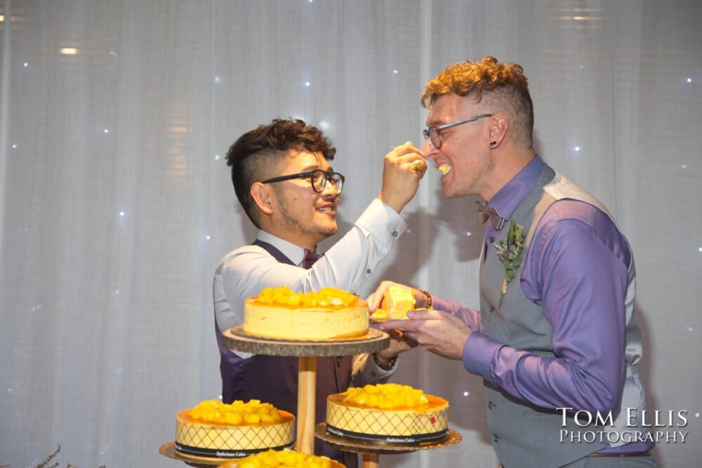 Seattle summer same-sex wedding