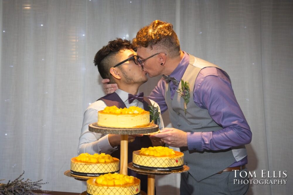 Seattle summer same-sex wedding