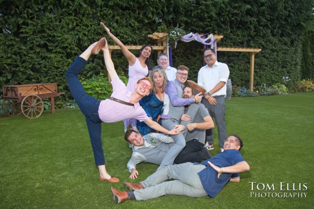 Seattle summer same-sex wedding