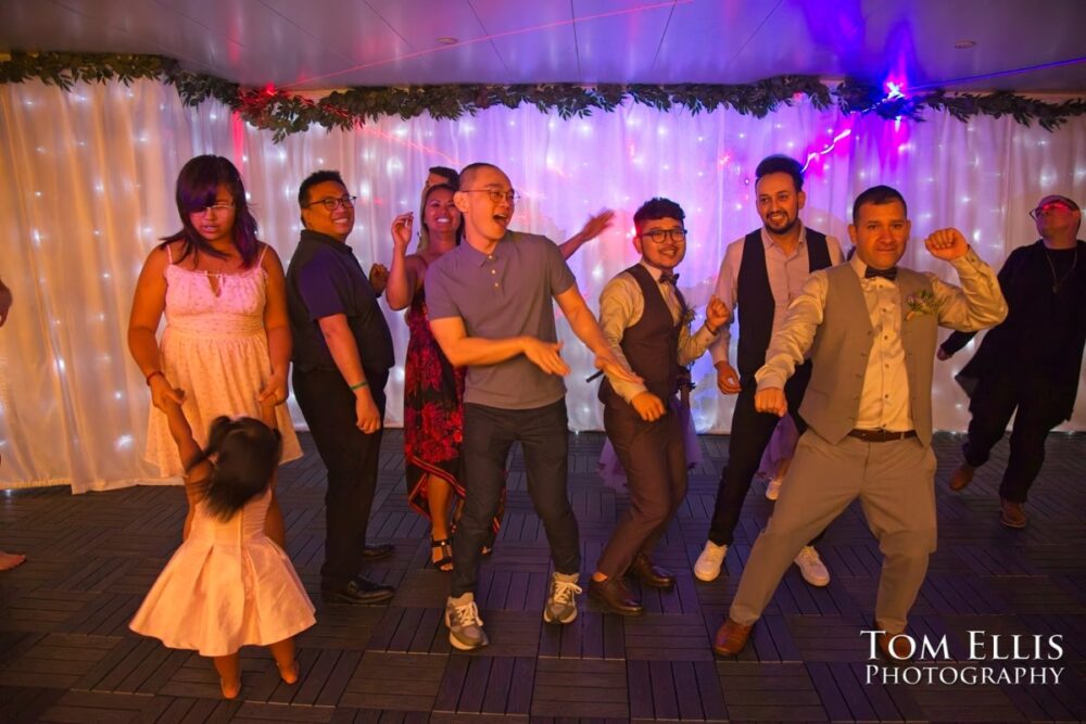 Seattle summer same-sex wedding