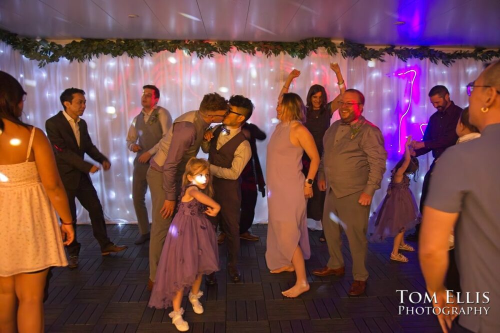 Seattle summer same-sex wedding