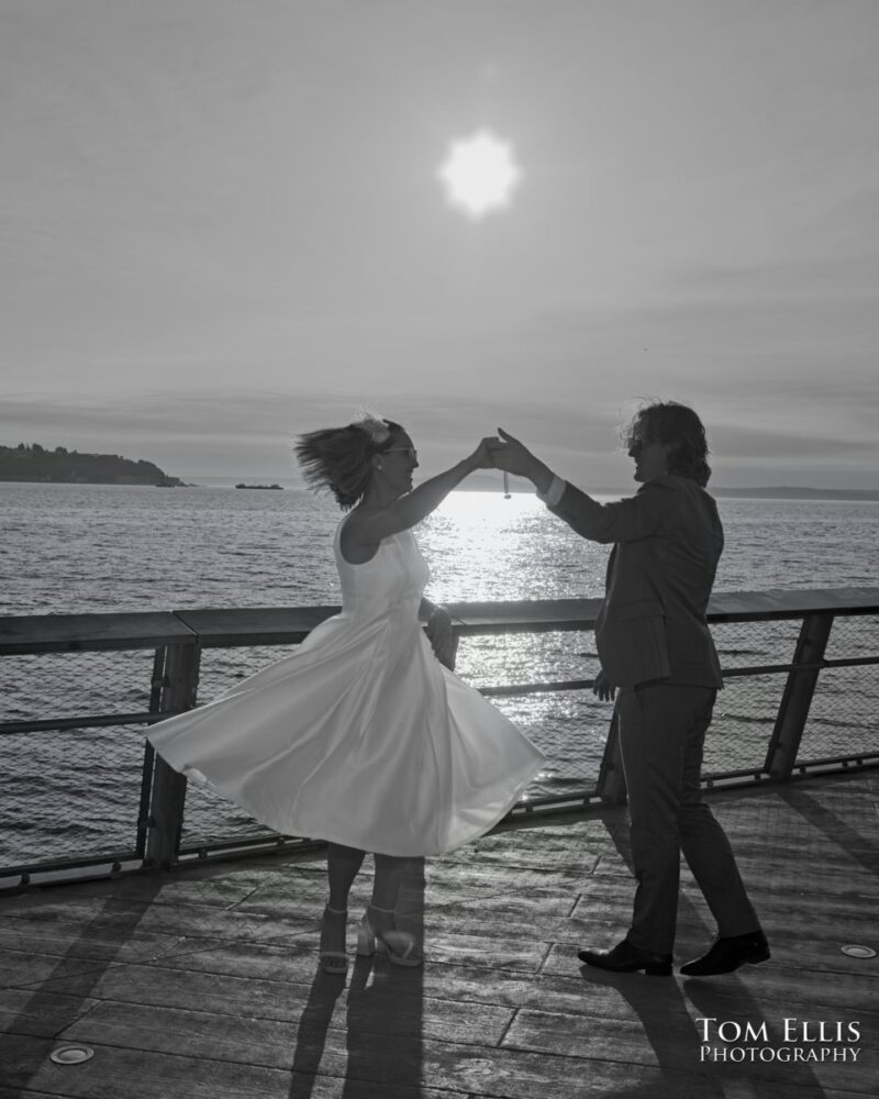 Rebecca and Britton had an elopement wedding at the Seattle Municipal Courthouse