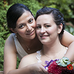 Seattle wedding photographer Tom Ellis Photography. Jessy and Kelsey, same sex wedding at the Hotel Sorrento